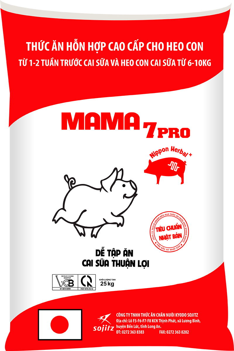 MAMA 7PRO - CÔNG TY TNHH THỨC ĂN CHĂN NUÔI KYODO SOJITZ